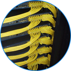 线缆布置有序、美观、维护方便简单